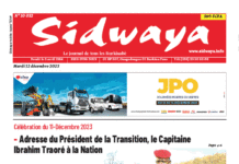 Une Sidwaya du 12-12-2023