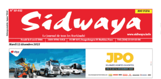 Une Sidwaya du 12-12-2023
