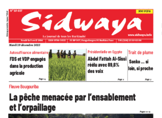Une Sidwaya du 19-12-2023