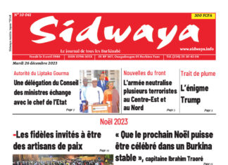 Sidwaya du 26-12-2023