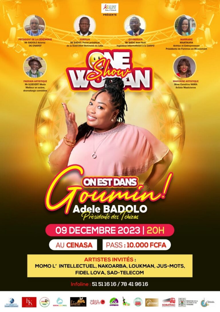 One woman show de Adèle Badolo : « Que les Burkinabè me découvrent mieux après ce spectacle»