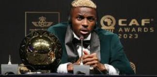 CAF Awards 2023 : le Nigerian Victor Osimhen sacré Joueur africain de l’année