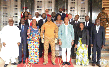 63e session ordinaire du Conseil d’administration de l’OAPI: les ministres en charge du commerce apportent leur soutien au président de la Transition