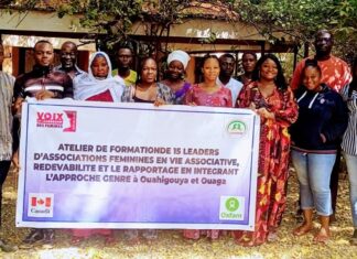 Vie associative et redevabilité : La CAPSSR-BF renforce la capacité des associations féminines