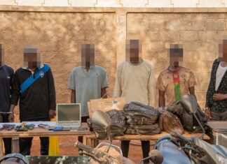 Ouagadougou : La Police nationale démantèle deux réseaux de présumés malfrats
