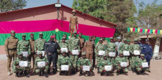 Formation militaire initiale spéciale des Eaux et forêts : 96 stagiaires prêts à servir la patrie