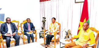 Banque mondiale au Burkina Faso : le représentant-résident Wedoud Kamil présenté au Premier ministre