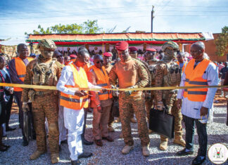 Usine de traitement des résidus miniers : le capitaine Ibrahim Traoré lance les activités