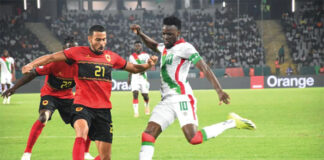 Angola # Burkina 2-0 : les Etalons battus mais en 8es