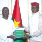 Burkina : le rapport général d’activités 2022 de l’ASCE-LC remis au Président Traoré