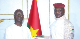 Burkina : le rapport général d’activités 2022 de l’ASCE-LC remis au Président Traoré