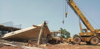 Effondrement d’une dalle à l’Université Norbert Zongo