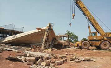 Effondrement d’une dalle à l’Université Norbert Zongo