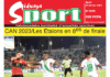 Une Sidwaya Sport du 23-01-2024
