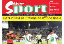 Une Sidwaya Sport du 23-01-2024