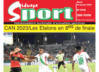 Une Sidwaya Sport du 23-01-2024