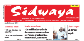 Une Sidwaya du 11-01-2024