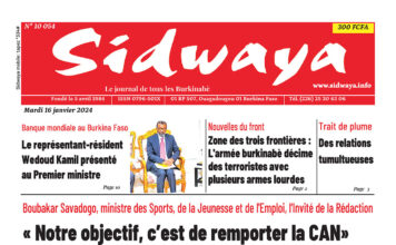 Une du 16-01-2024
