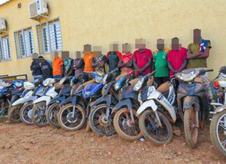 Ouagadougou : Plus d’une dizaine de présumés malfrats mis aux arrêts par la Police Nationale