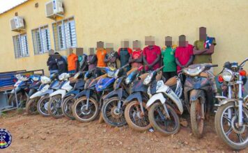 Ouagadougou : Plus d’une dizaine de présumés malfrats mis aux arrêts par la Police Nationale