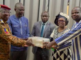 Effort de paix : le département de la diplomatie fait don d’une valeur de 33 581 940 franc CFA