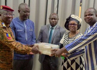 Effort de paix : le département de la diplomatie fait don d’une valeur de 33 581 940 franc CFA