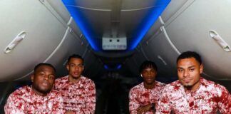 Abidjan : Les Etalons foulent le sol ivoirien en tenue traditionnelle