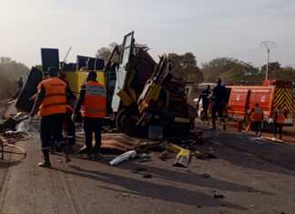 Pâ: un accident de la circulation fait 06 morts et une dizaine de blessés graves