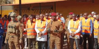 Burkina : Le capitaine Ibrahim Traoré lance les activités de l’usine de traitement des résidus miniers