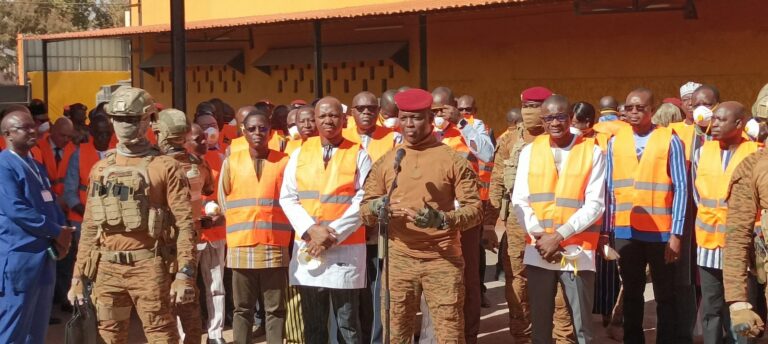 Burkina : Le capitaine Ibrahim Traoré lance les activités de l&rsquo;usine de traitement des résidus miniers