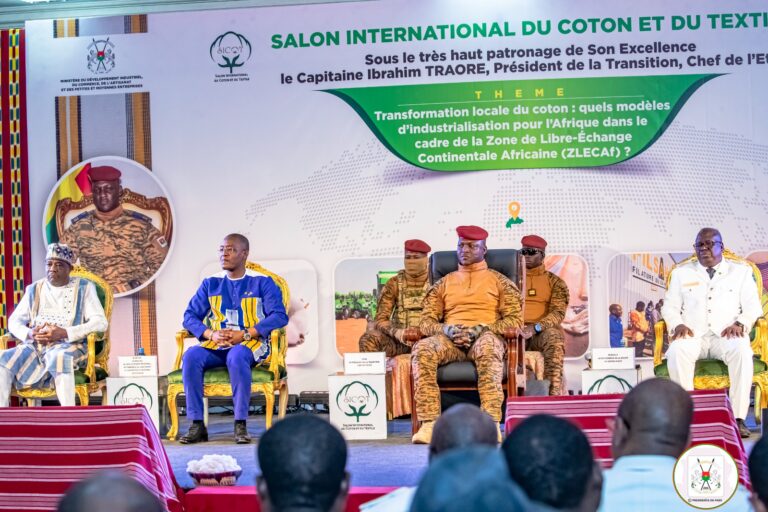 3e édition du SICOT : relever le défi de l’industrialisation pour faire du coton un atout économique