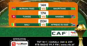 CAN Côte d’Ivoire 2023 : le programme du 16 janvier