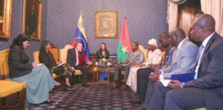 Coopération Burkina-République Bolivarienne du Venezuela : le chef de la diplomatie burkinabè échange avec le Défenseur du peuple