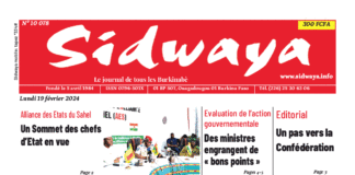 Une Sidwaya du 19-02-2024