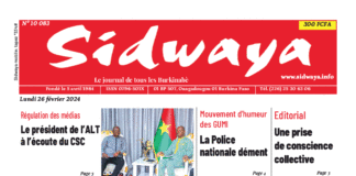 Une Sidwaya du 26-02-2024