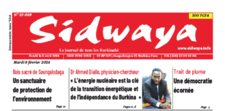 Une Sidwaya du 06-02-2024