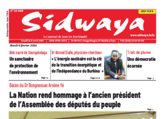 Une Sidwaya du 06-02-2024