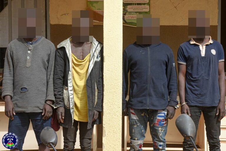 Ouagadougou : la Police met aux arrêts d’un gang de voleurs