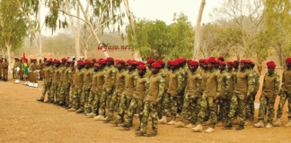 Centre national d’entraînement commando: une soixantaine de « mono-commandos » qualifiés