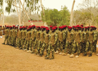 Centre national d’entraînement commando: une soixantaine de « mono-commandos » qualifiés