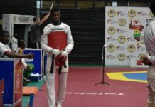 13es Jeux africains : Faycal Sawadogo qualifié pour les demi-finales en taekwondo