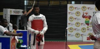 13es Jeux africains : Faycal Sawadogo qualifié pour les demi-finales en taekwondo