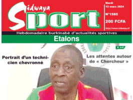 Une Sidwaya Sport du 12-03-2023