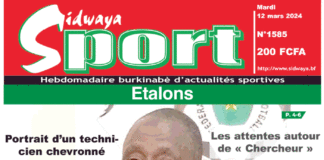 Une Sidwaya Sport du 12-03-2023