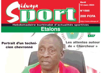 Une Sidwaya Sport du 12-03-2023