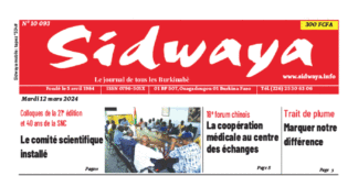 Une Sidwaya du 12-03-2024