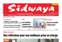 Une du 13-03-2024