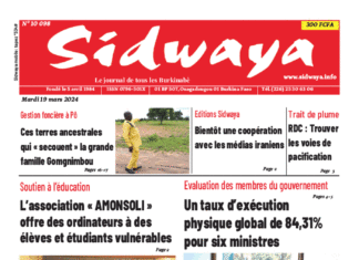 Une Sidwaya du 19-03-2024