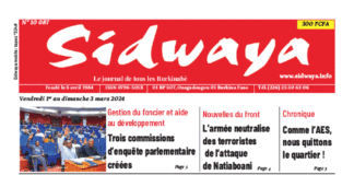 Une Sidwaya du 01 au 03-03-2024