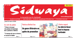 Une Sidwaya du 21-03-2024